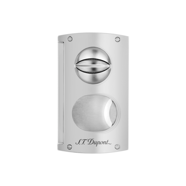 S.T. Dupont Cigar Cutter Double Blade Two Tone