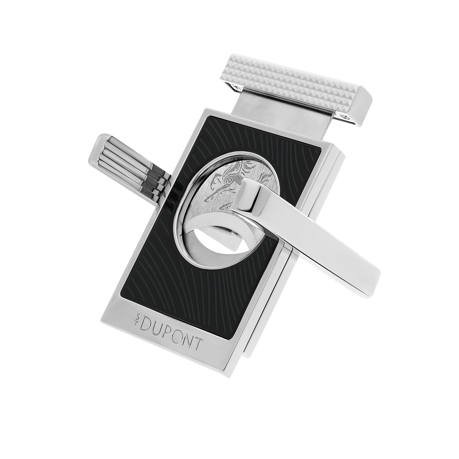 S.T. Dupont Fire Horse Cigar Cutter Stand Black Lacquer