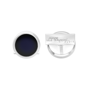 S.T. Dupont Round Ball of Wool Golden Cufflinks