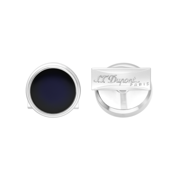 S.T. Dupont Round Ball of Wool Golden Cufflinks