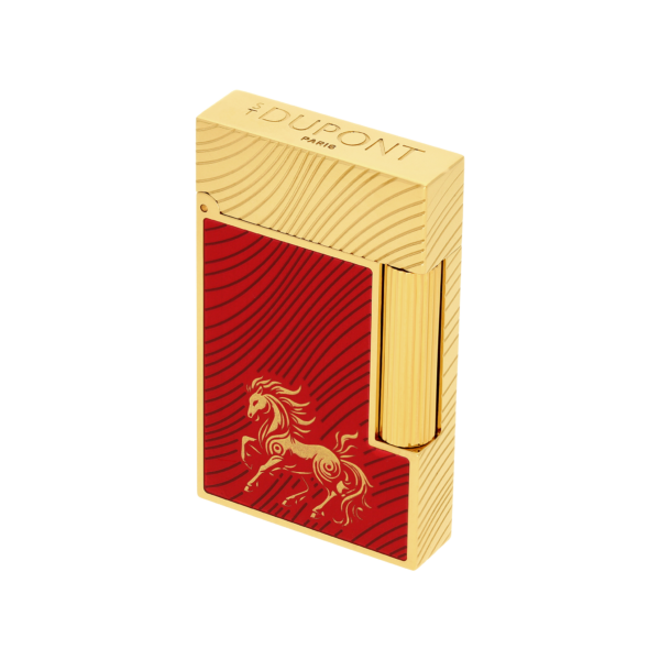 S.T. Dupont Fire Horse Ligne 2 Red Horse Lighter