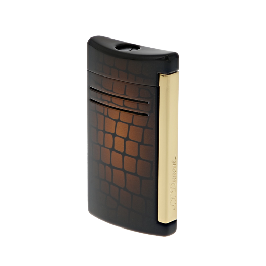 S.T. Dupont MaxiJet Brown Sunburst Lighter