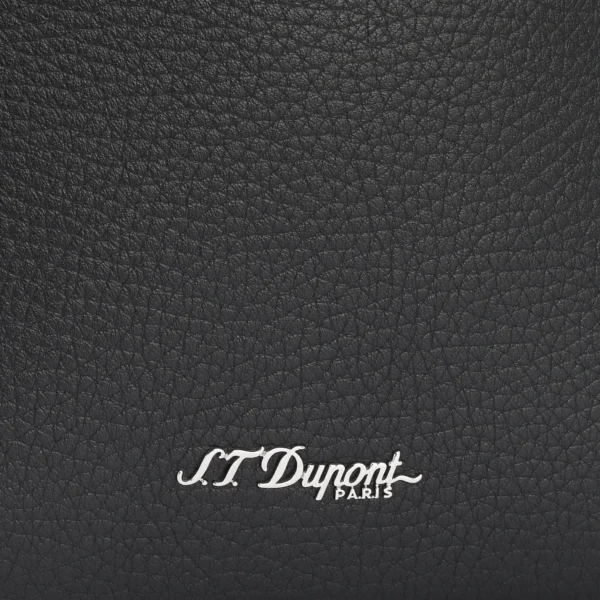 S.T. Dupont Neo Capsule Leather Shoulder Bag Khaki