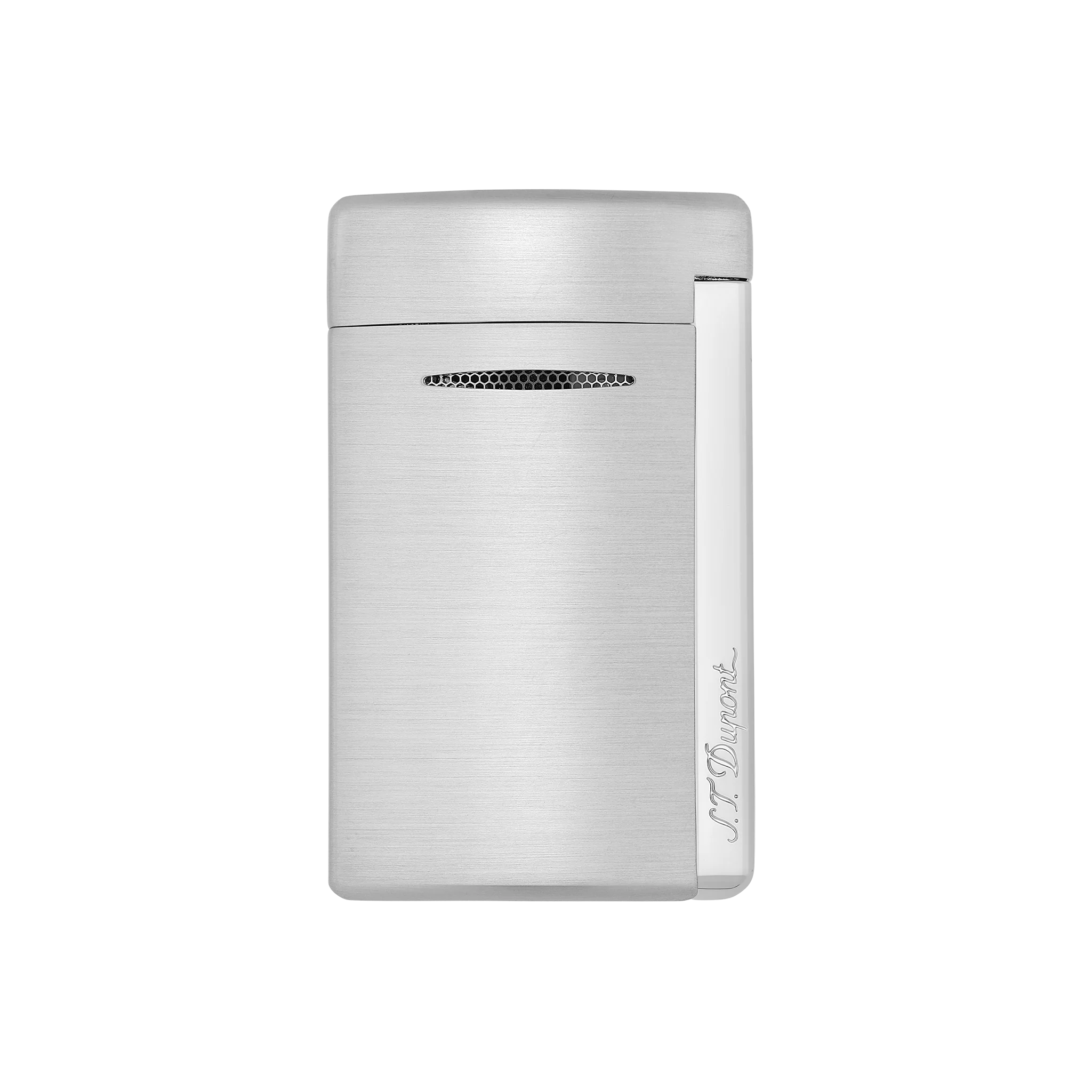 S.T. Dupont MiniJet Brushed Chrome - Image 1
