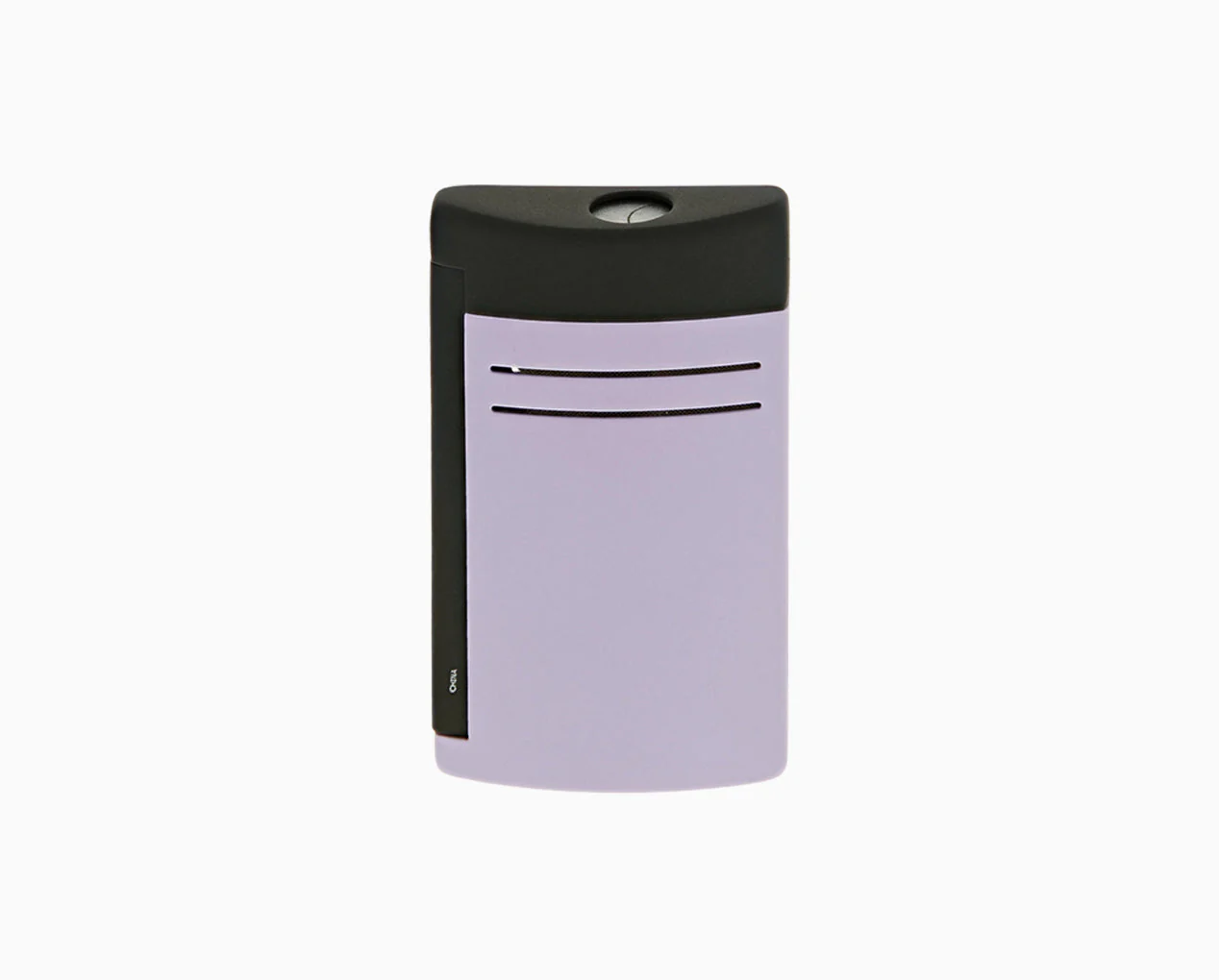 S.T. Dupont Minijet Matte Black-and Lilac Lighter - Image 1