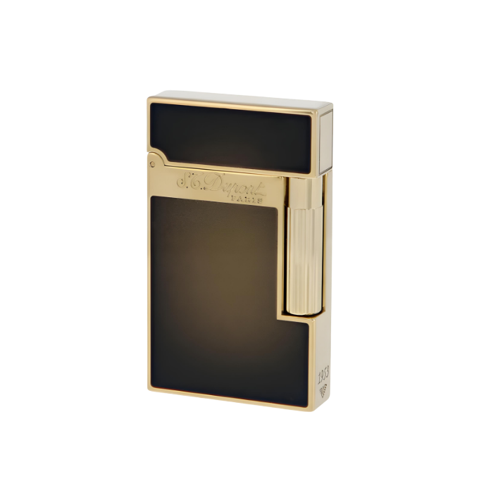 S.T. Dupont Lighter Ligne 2 Atelier Sunburst Bronze Yellow Gold - Image 1
