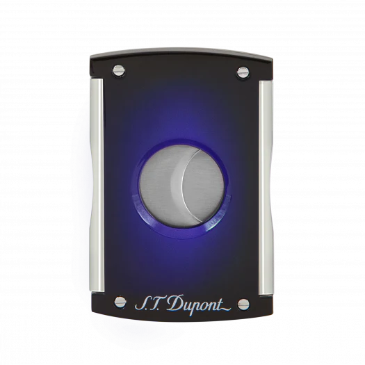 S.T. Dupont MaxiJet Cigar Cutter Sunburst Blue
