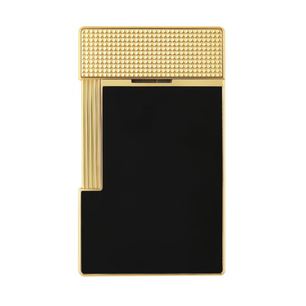 S.T. Dupont Table Lighter Doré Noir – Detail