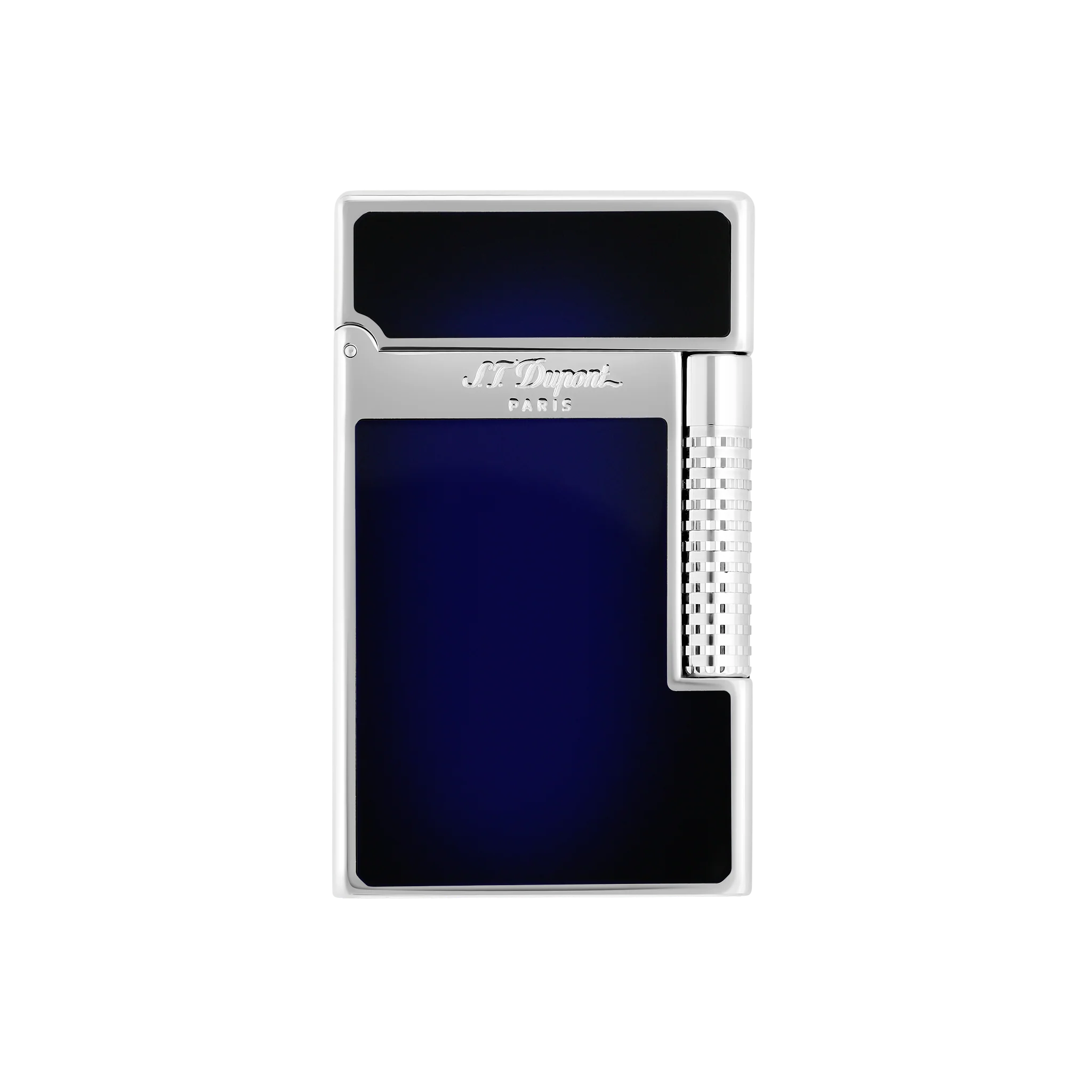 S.T. Dupont Le Grand Sunburst Blue Lighter - Image 1