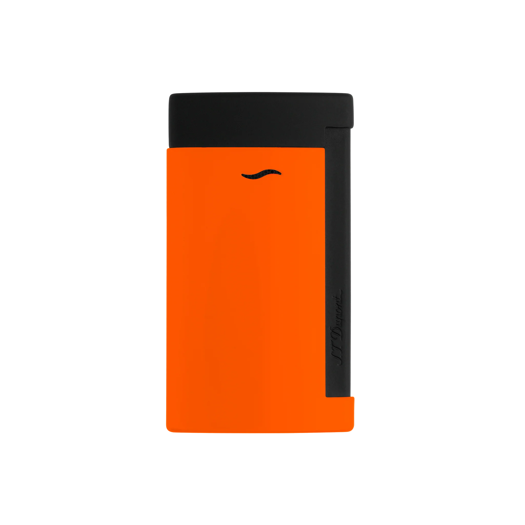 S.T. Dupont Slim 7 Fluo Orange Lighter - Image 1
