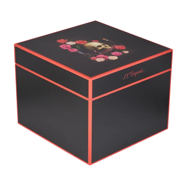S.T. Dupont Cube Cigar Humidor Memento Mori