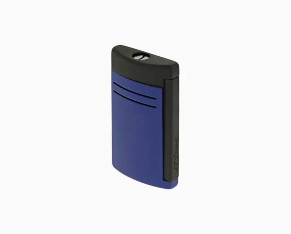 S.T. Dupont Maxijet Matte Black and Ocean Blue Lighter