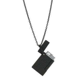 lighter-necklace-matte-black
