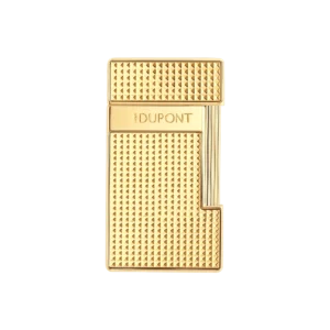 S.T. Dupont Slimmy Diamond Head Gold Lighter