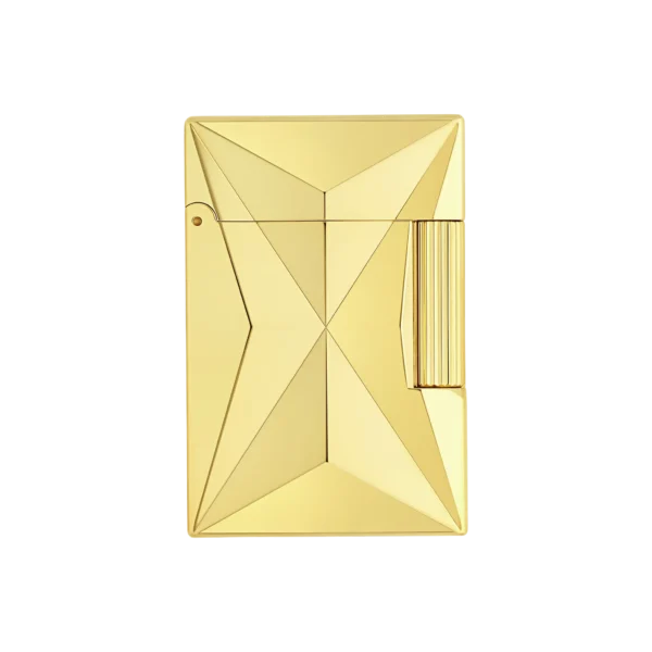S.T. Dupont Ligne 2 Small Fire x Gold Lighter