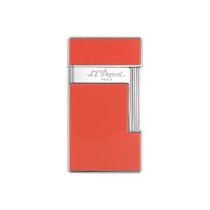 S.T. Dupont Slimmy Coral Lacquer and Chrome Lighter