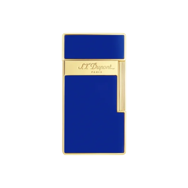 S.T. Dupont Biggy Blue Lacquer and Gold