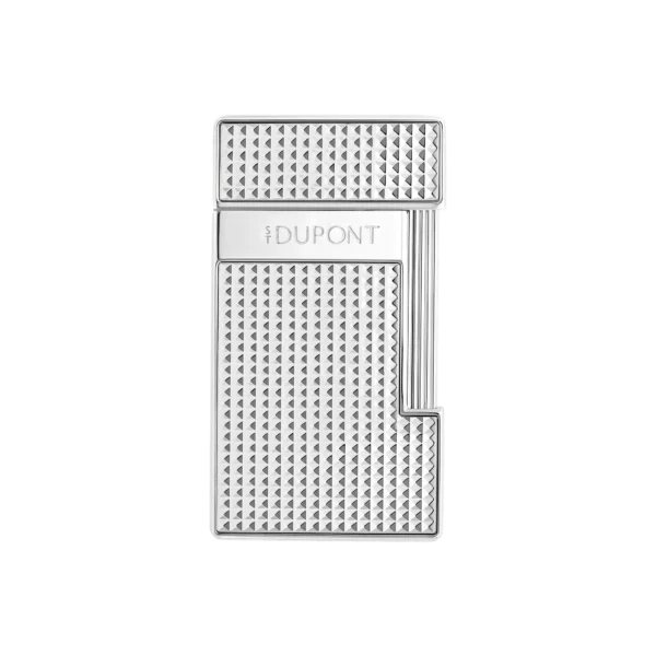 S.T. Dupont Slimmy Diamond Head Chrome Lighter