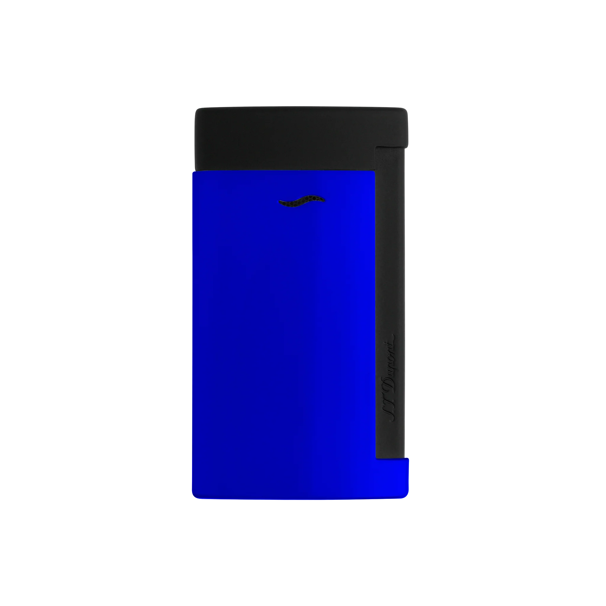 S.T. Dupont Slim 7 Fluo Blue Lighter - Image 1