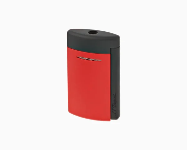 S.T. Dupont Maxijet Matte Black and Red Lighter