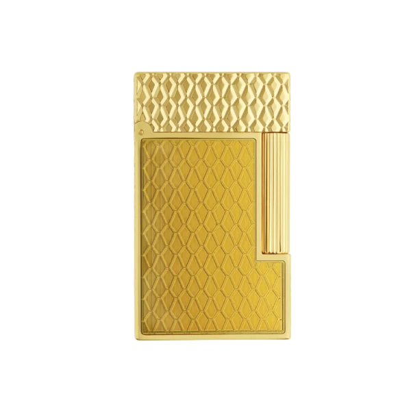 S.T. Dupont Ligne 2 Guilloche Lacquer Dragon Honey Lighter