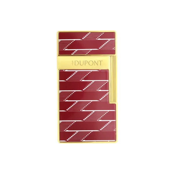 S.T. Dupont Biggy Monogram 1872 Burgundy Lighter