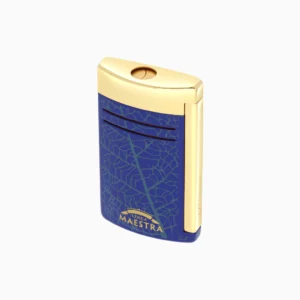 S.T. Dupont Maxijet Partagas Blue and Gold Lighter