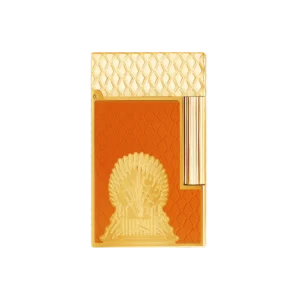 S.T. Dupont Ligne 2 Game of Thrones Lighter Orange and Yellow Gold