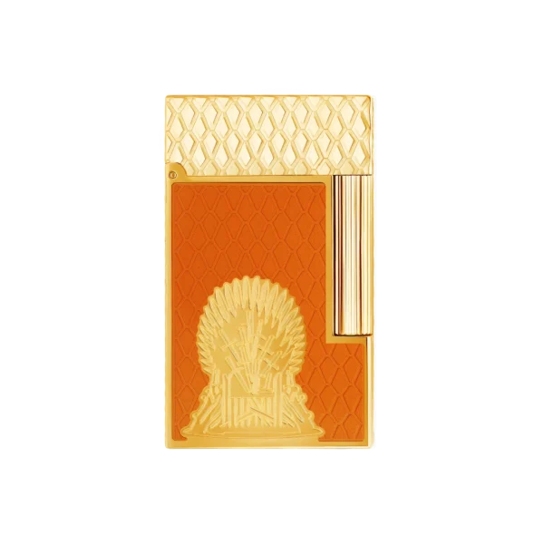 S.T. Dupont Ligne 2 Game of Thrones Lighter Orange and Yellow Gold