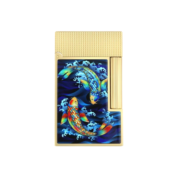 S.T. Dupont Ligne 2 Koi Fish Lighter