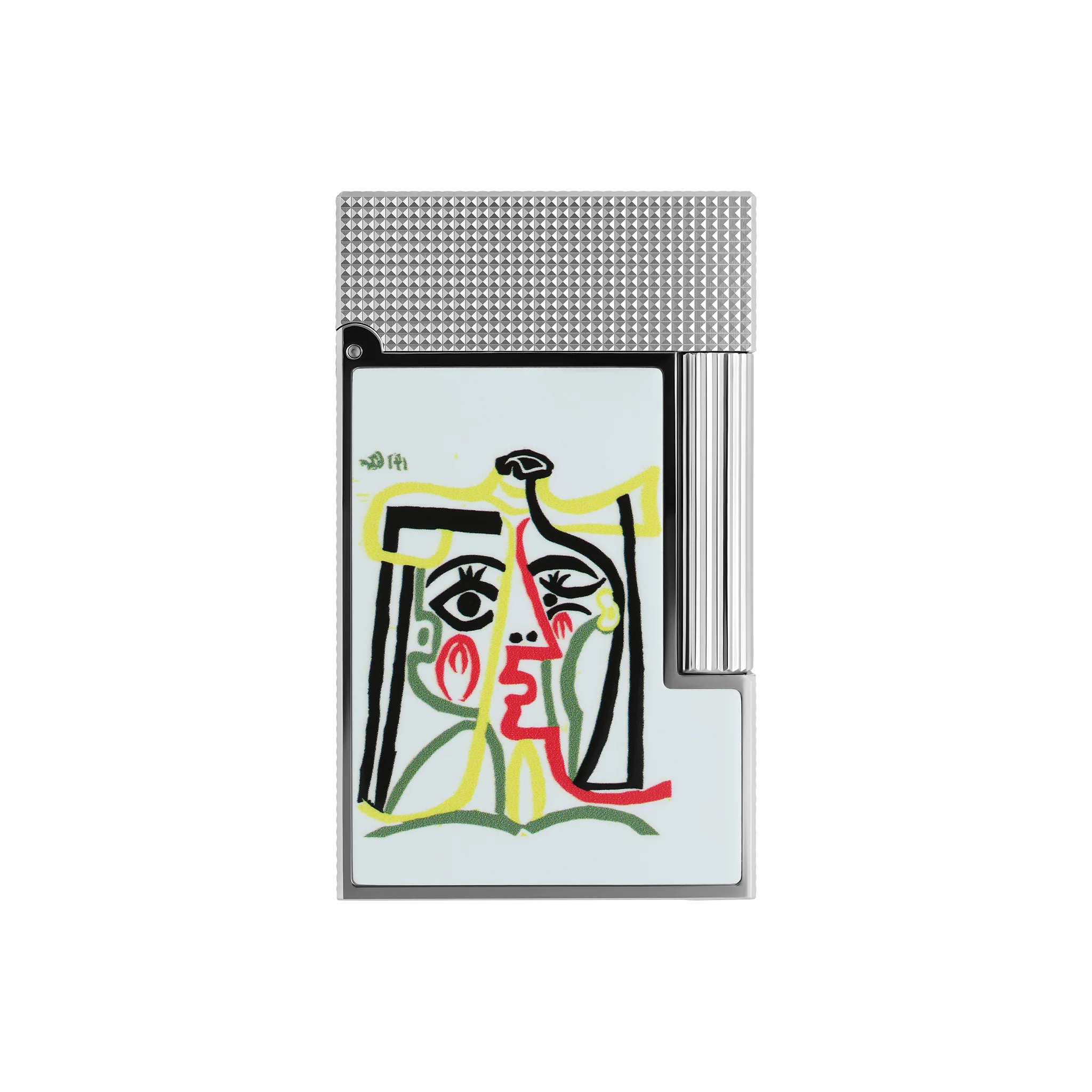 S.T. Dupont Ligne 2 Picasso White Lighter - Image 1