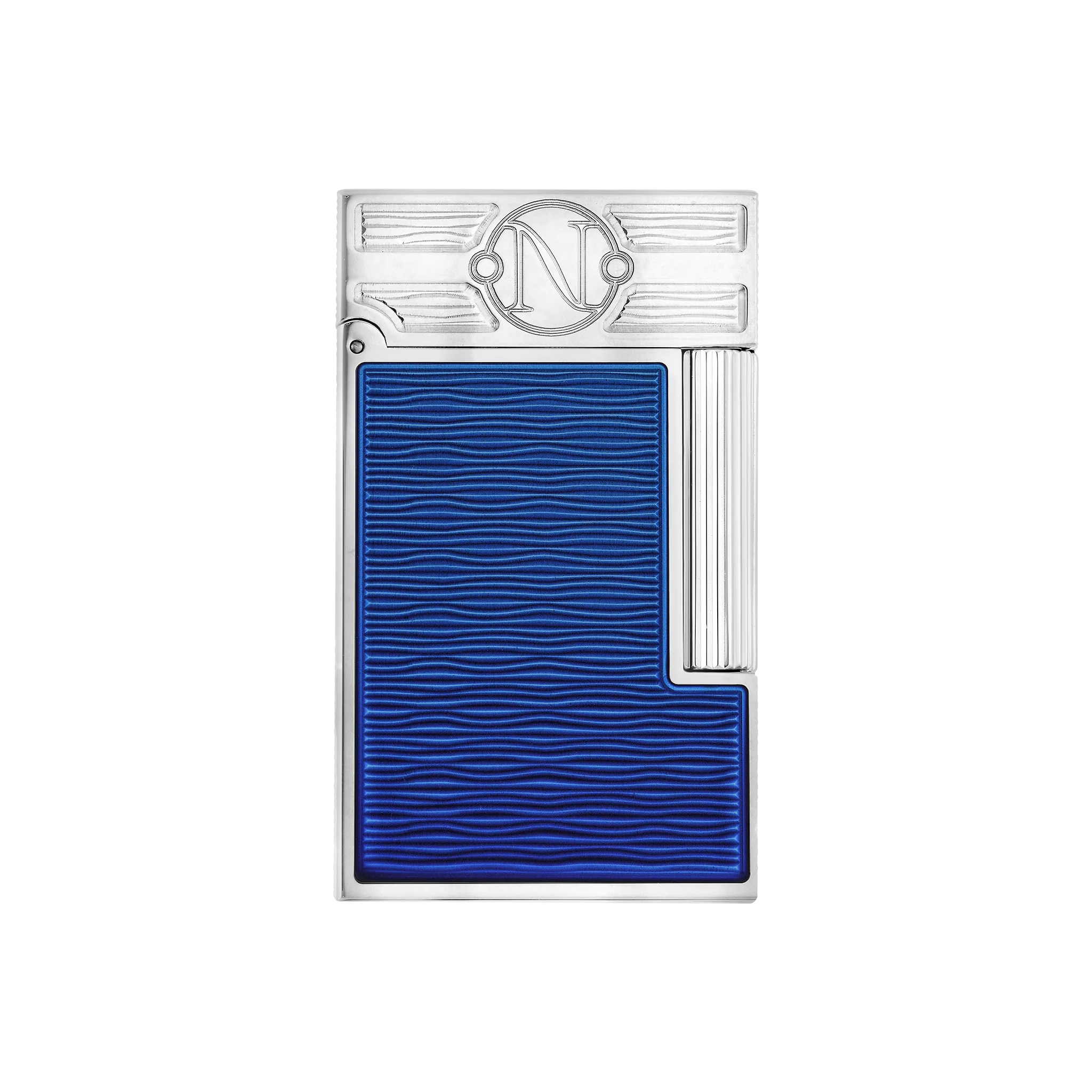 S.T. Dupont Ligne 2 20,000 Leagues Under The Sea Blue Gulf Stream Lighter - Image 1