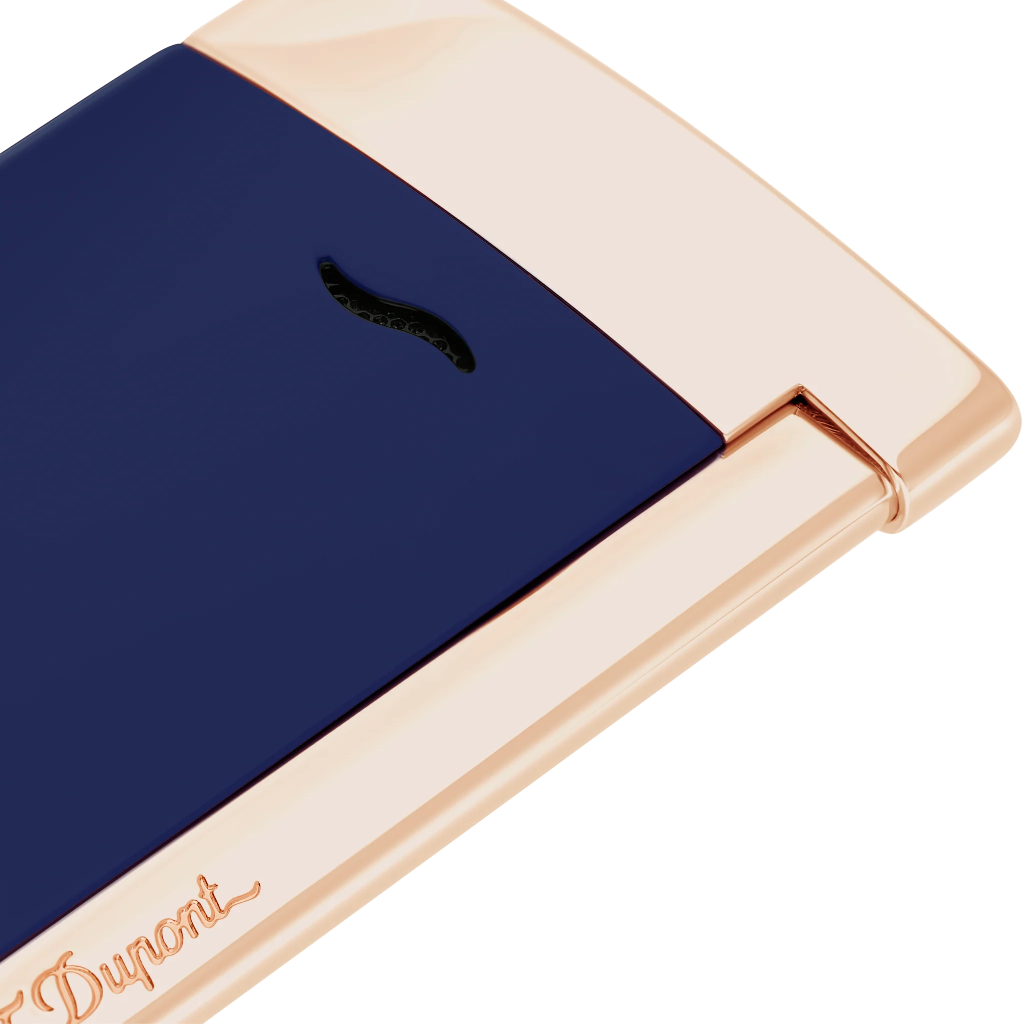 S.T. Dupont Slim 7 Dragon Blue / Rose Lighter - Image 2