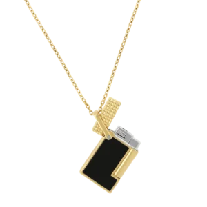 S.T. Dupont Lighter Necklace LACQUERED LIGHTER GOLD