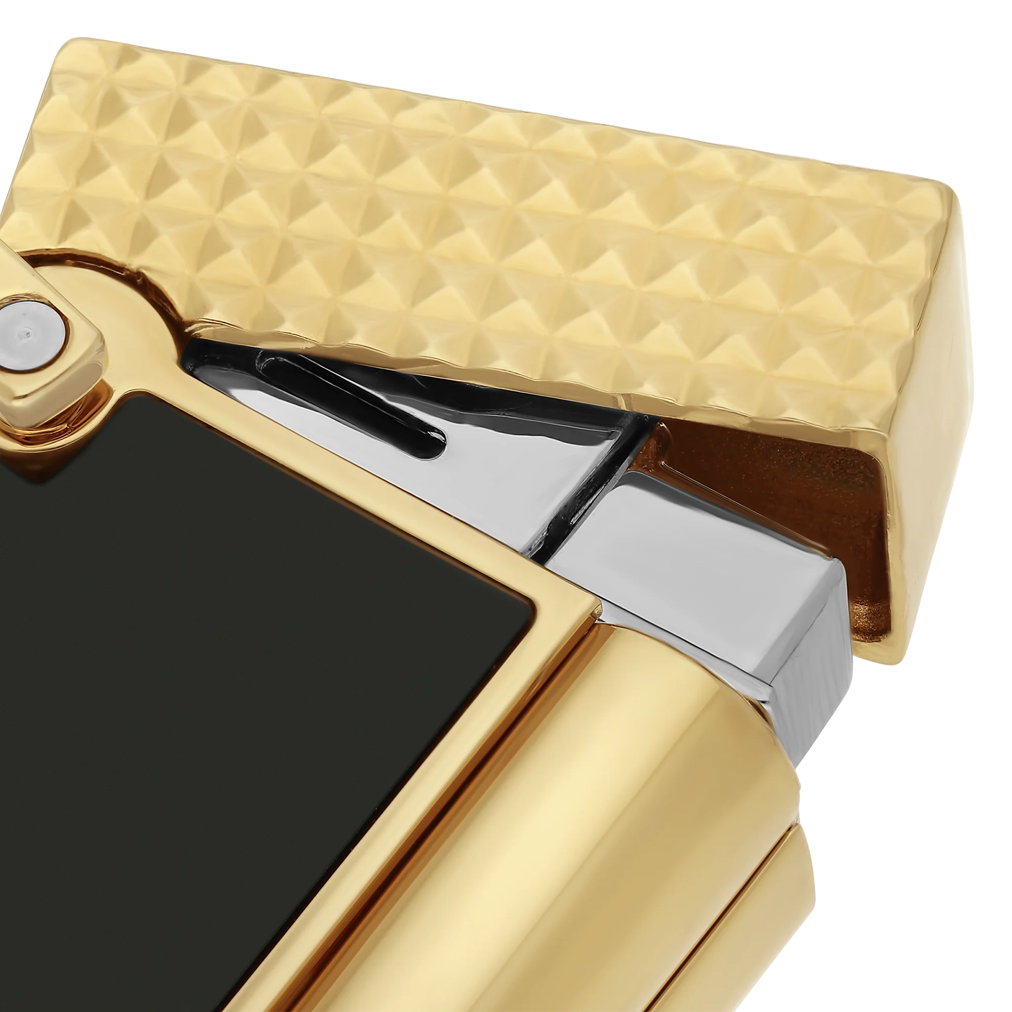 S.T. Dupont Lighter Necklace LACQUERED LIGHTER GOLD - Image 3