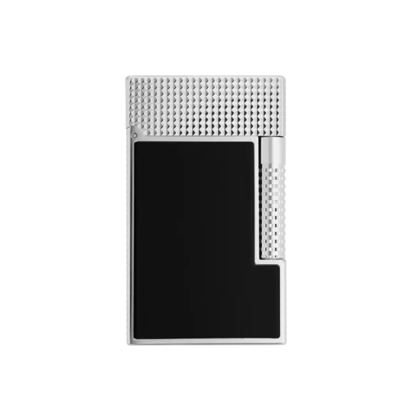 S.T. Dupont Le Grand Cling Black Lacquer / Palladium Lighter