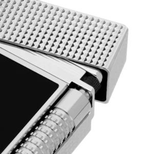 S.T. Dupont Le Grand Cling Black Lacquer / Palladium Lighter - Image 2