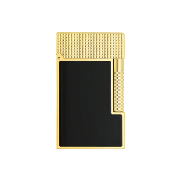 S.T. Dupont Le Grand Cling Black Lacquer / Gold Lighter