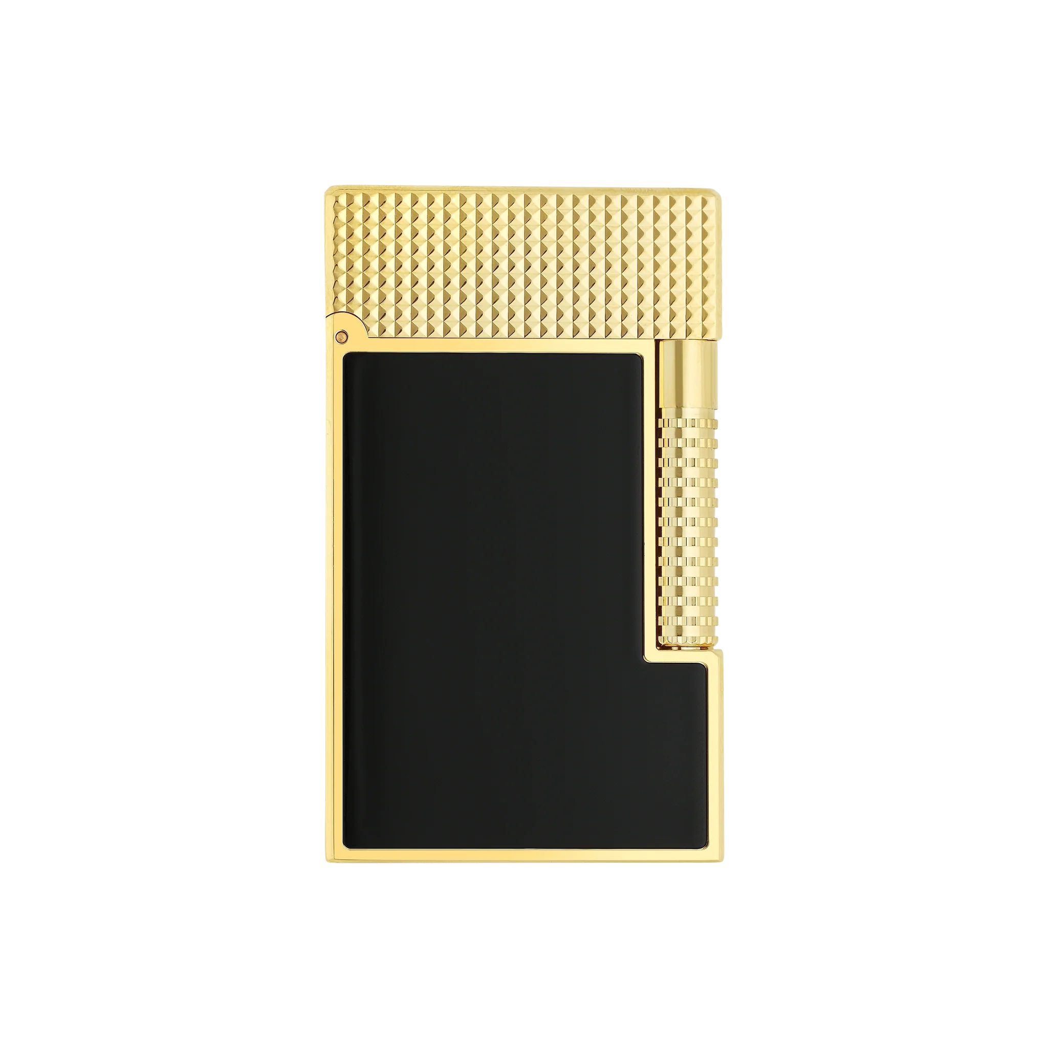 S.T. Dupont Le Grand Cling Black Lacquer / Gold Lighter - Image 1