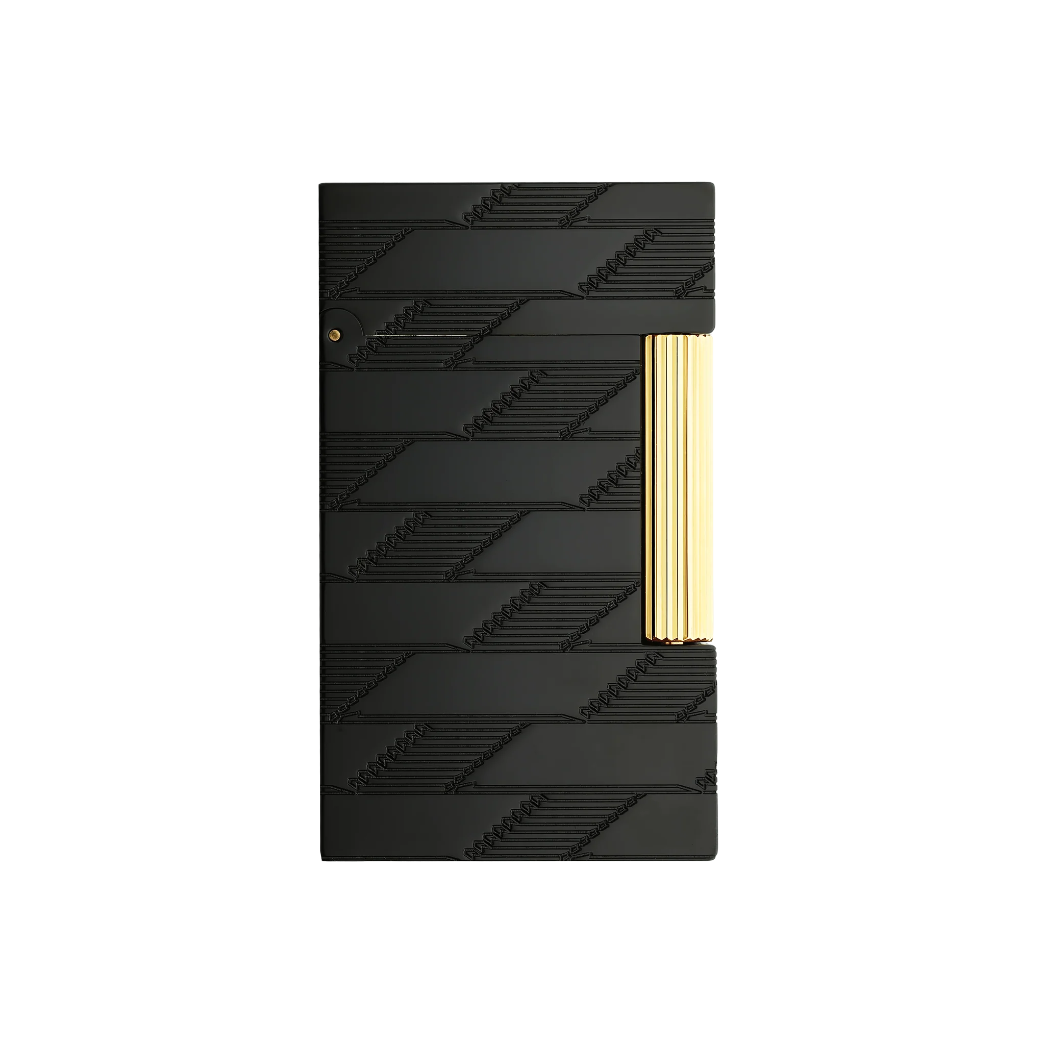 S.T. Dupont Ligne 2 Monogram 1872 Black Lighter - Image 1