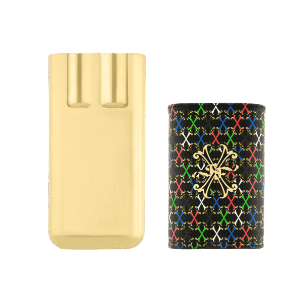 Arturo Fuente Opus X ST Dupont 3-Cigar Case - angle view
