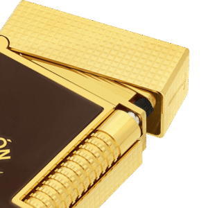 S.T. Dupont Le Grand Padron lighter — three-quarter angle