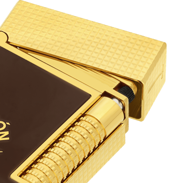 S.T. Dupont Le Grand Padron lighter — three-quarter angle