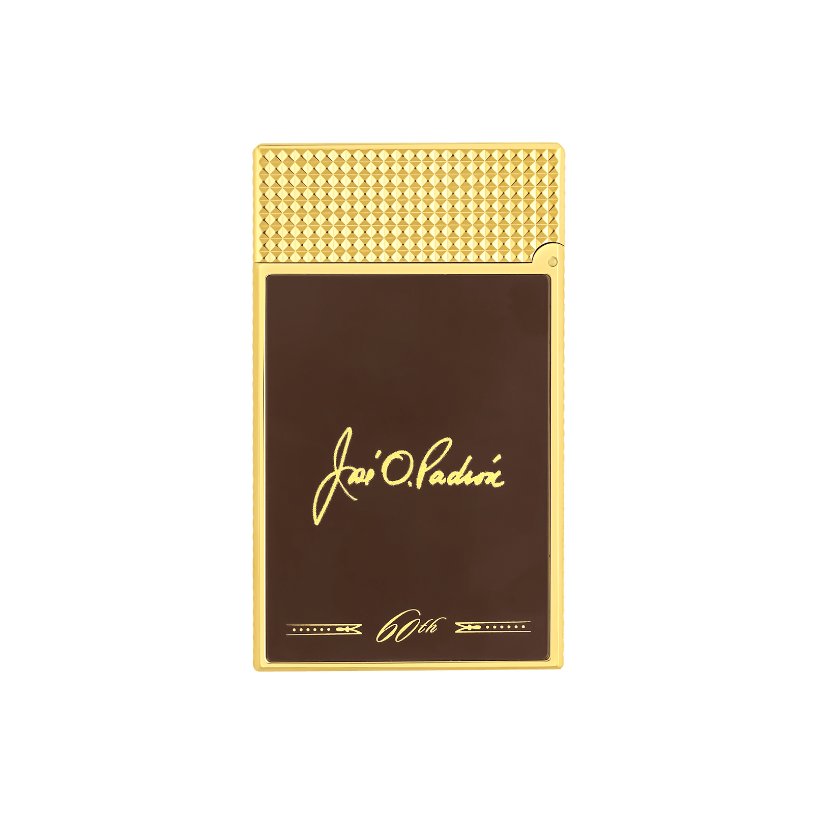 S.T. Dupont Le Grand Padron lighter — back with J.O. Padron signature