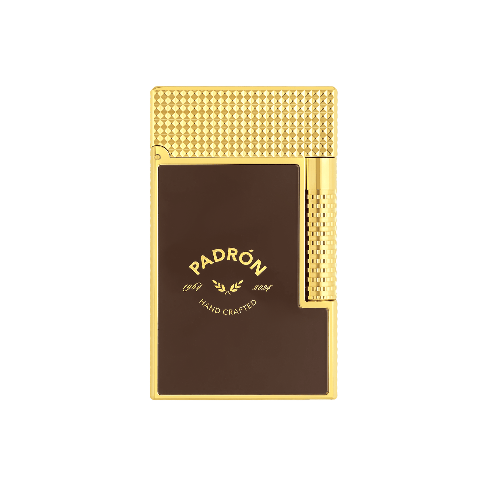S.T. Dupont Le Grand Padron lighter — front view with Padron logo