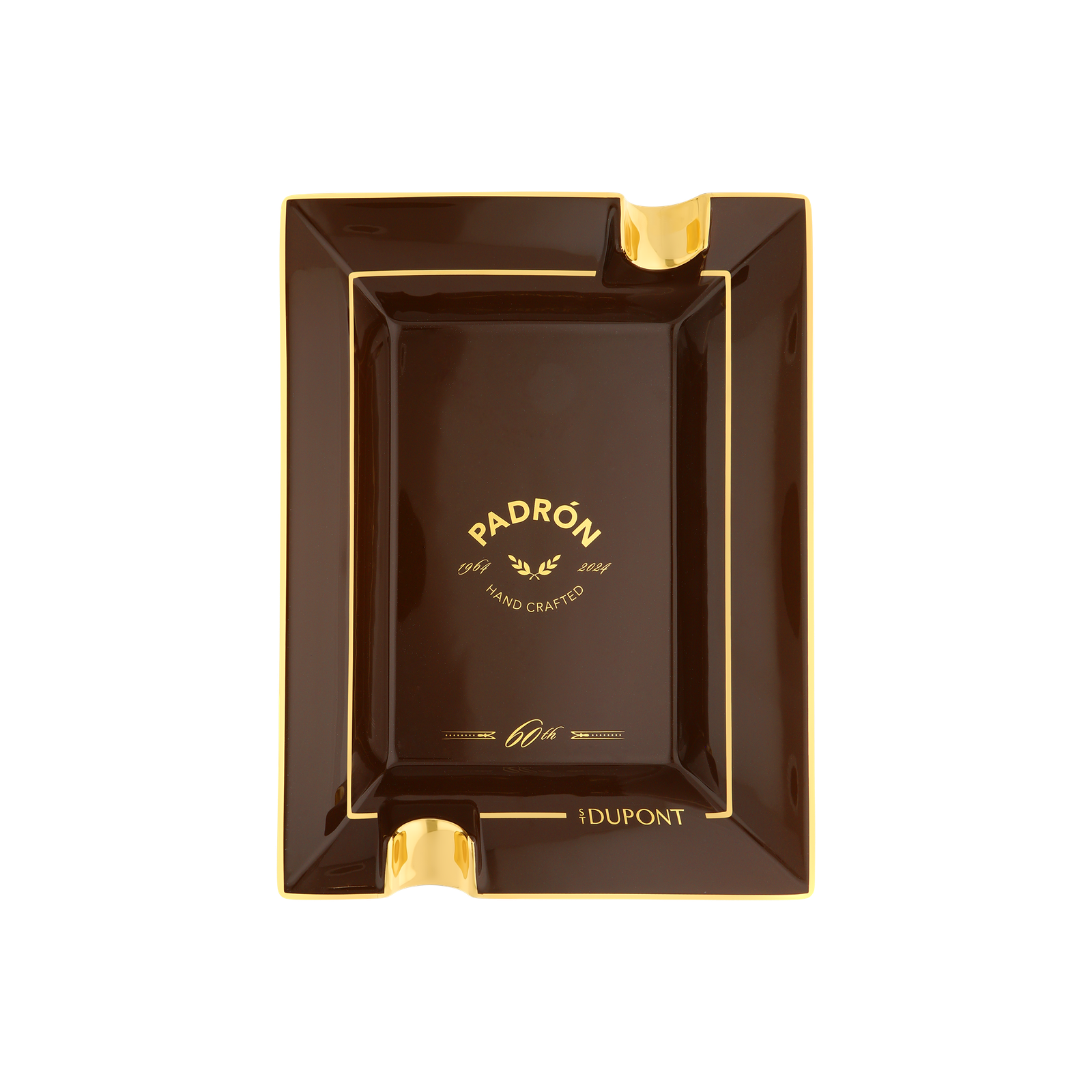 S.T. Dupont Padron 60th Anniversary Ashtray — front view