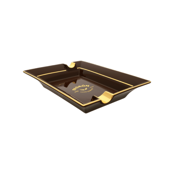 S.T. Dupont Padron 60th Anniversary Ashtray — left three-quarter angle