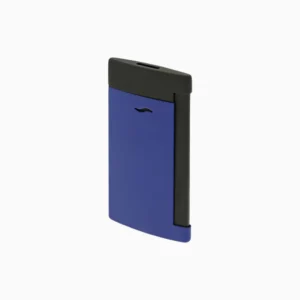 S.T. Dupont Slim 7 Matte Black and Ocean Blue Lighter